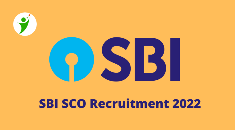 SBI SCO Vacancy 2022