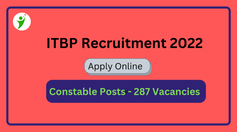 ITBP Vacancy 2022