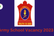 MP Army School Recruitment 2023