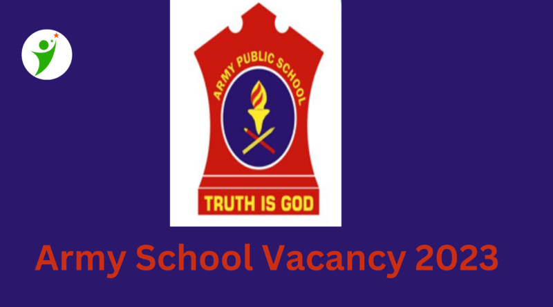 MP Army School Recruitment 2023